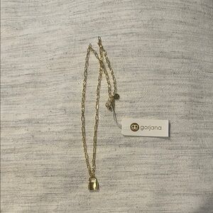 Gorjana Gold Padlock Necklace
